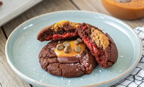 Salted Brownie Cookies